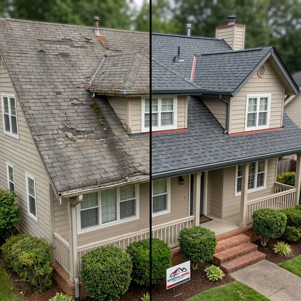 Residential Roofing Service Waikato - Before & After 2
