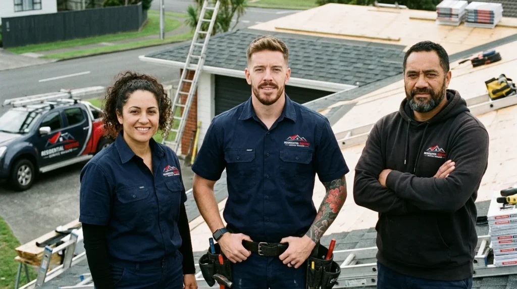 Residential Roofing Service Waikato - Team Composite