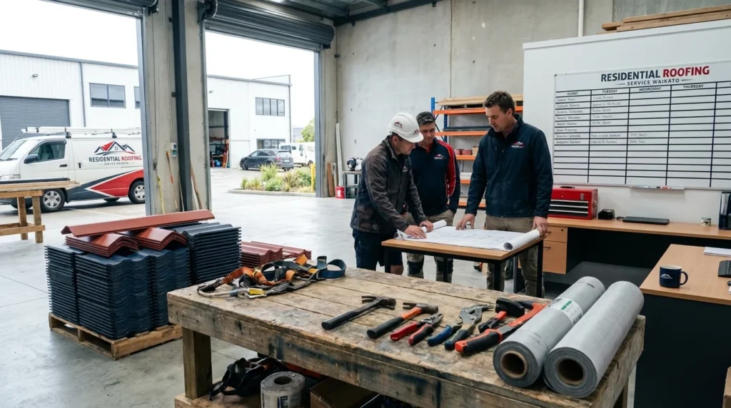 Residential Roofing Service Waikato - Workspace Interior